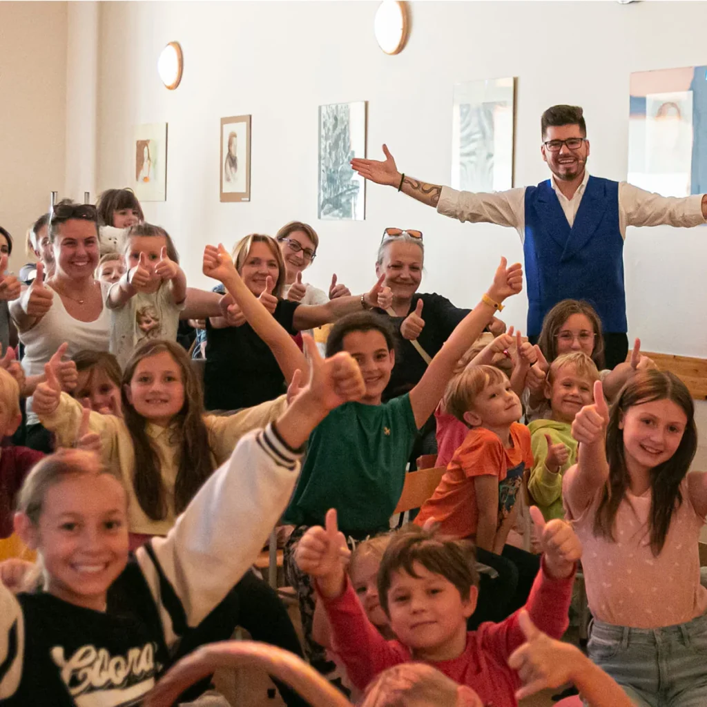 Wspólne zdjęcie po pokazie